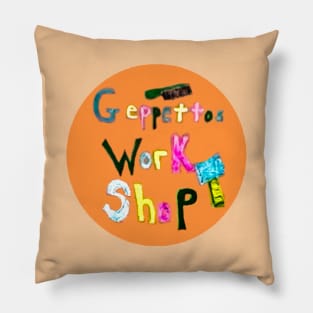 "Geppettos Workshop" - Pinocchio An Italian Musical Pillow