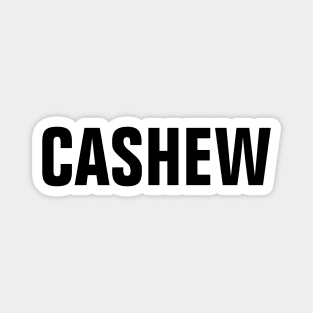 Cashew Word - Simple Bold Text Magnet