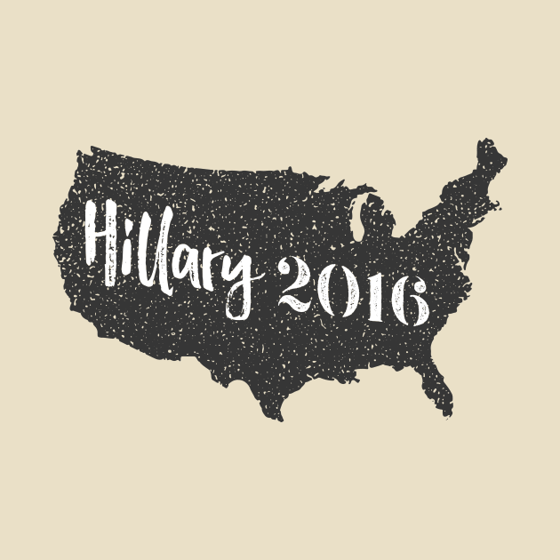 USA Hillary 2016 by kippygo