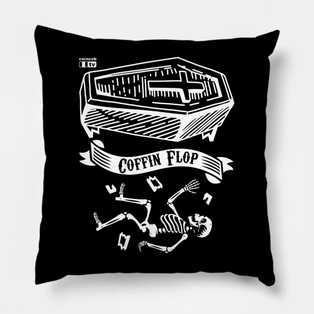 Coffin Flop Pillow by dann