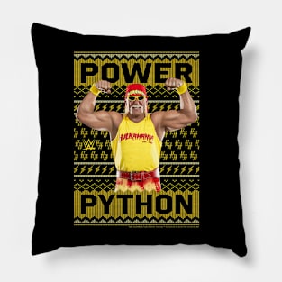 Hulk Hogan Python Christmas Power Pillow