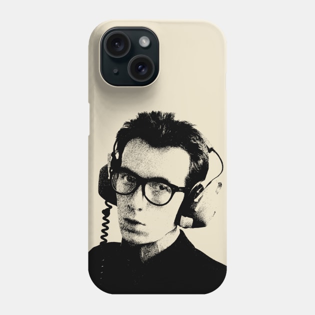 Elvis Costello Phone Case by RetroPandora