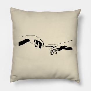 creation of adam Pillow