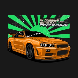 JDM Skyline R34 T-Shirt