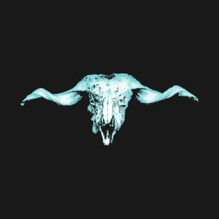 Aries Skull Turquoise T-Shirt