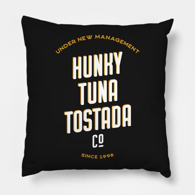 Hunky Tuna Tostada Co Pillow by GoAwayGreen