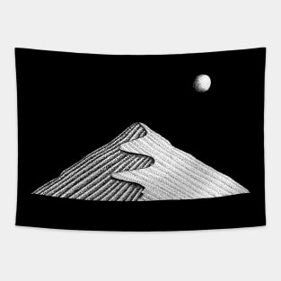 Hand drawn dot work - desert Tapestry