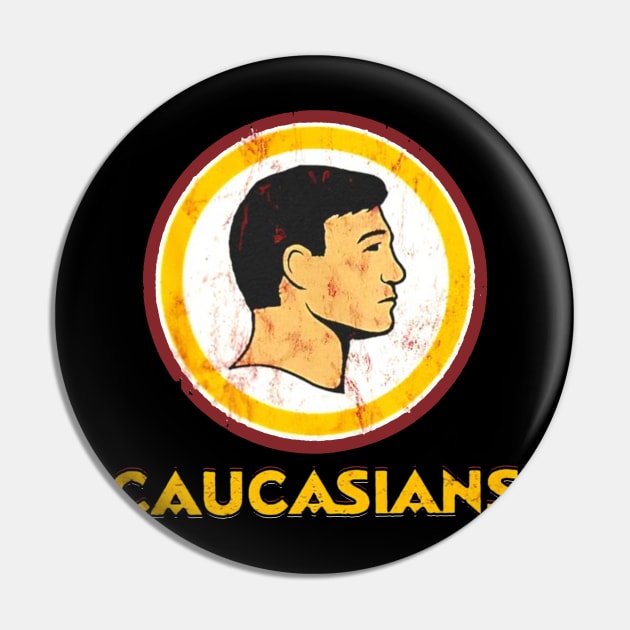 Caucasians Pin by KGTSTORE