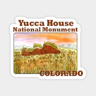 Yucca House National Monument, Colorado Magnet