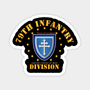 79th Infantry Division - Cross of Lorraine Magnet