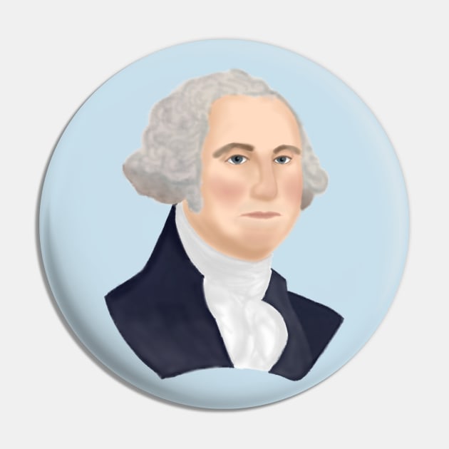 George Washington Pin by Aeriskate