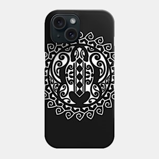 Polynesian turtle design Phone Case