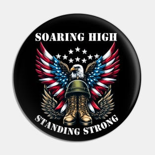 standing strong armed forces day 2024 Pin