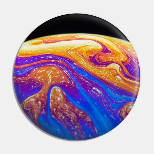 Soap Bubble Close Up Pin by philippemx