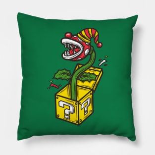 Killer Plant Clown in a Box Pillow