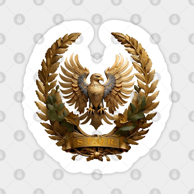 The Golden Eagle of the Roman Empire 1 Magnet by STARSsoft