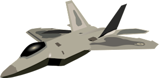 F22 Raptor Jet Fighter Magnet