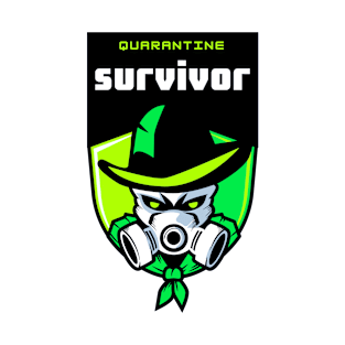 Funny Quarantine Survivor Merchandise T-Shirt