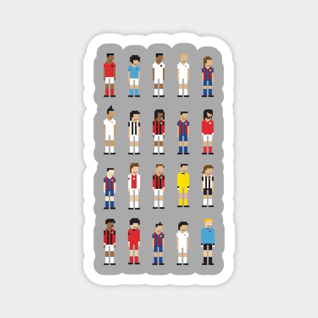 Jugadores/Players Magnet by arturovinas