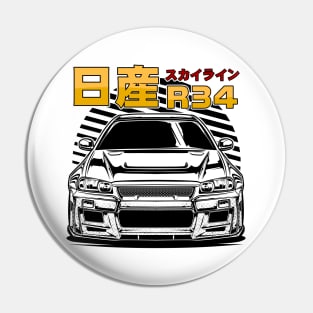 Skyline GTR R34 Pin