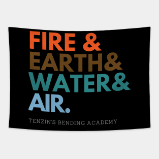 Tenzin's Bending Academy Tapestry