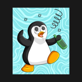 Drunk Penguin T-Shirt