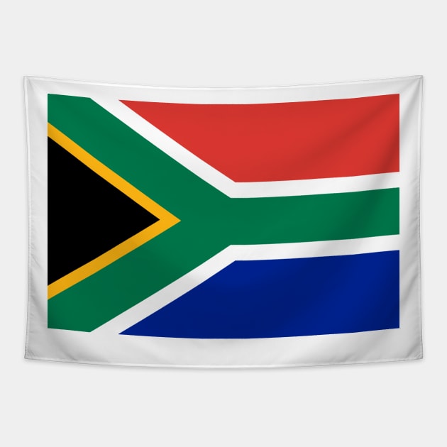 South Africa flag Tapestry by zealology