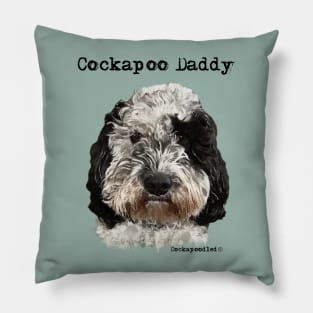 Cockapoo Dog Dad Pillow