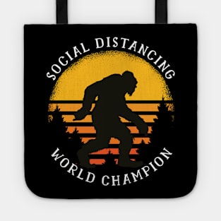 Social distancing bigfoot Tote