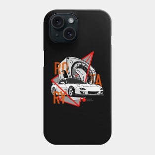 Mazda RX7 Rotary Engine JDM Legend Phone Case