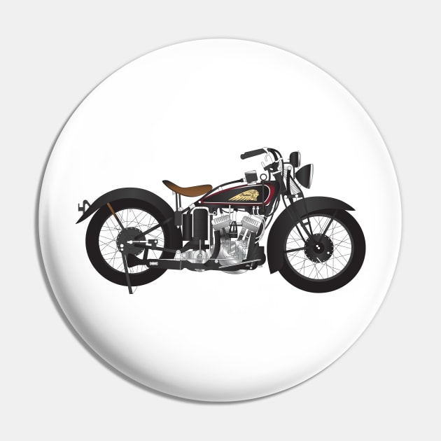 Indian Scout Pin by kindacoolbutnotreally