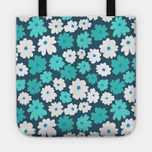 Seamless Floral Pattern Tote