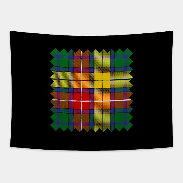 Clan Buchanan Tartan Tapestry by sifis