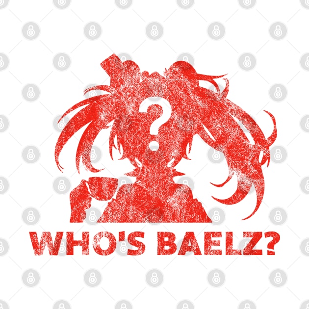 Who's Baelz? - distressed version by CCDesign