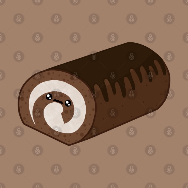 Chocolate Cake Roll by jofudachi