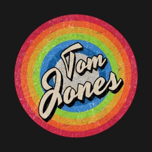 Vintage Style circle - tom Jones T-Shirt