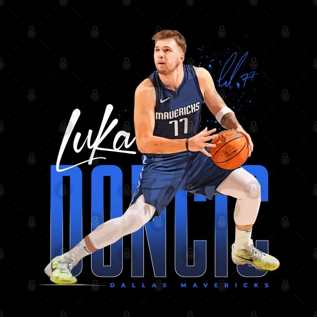 Luka Doncic Stepback by Juantamad