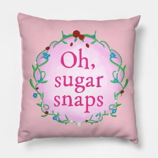 Oh, Sugar Snaps Tee Pillow