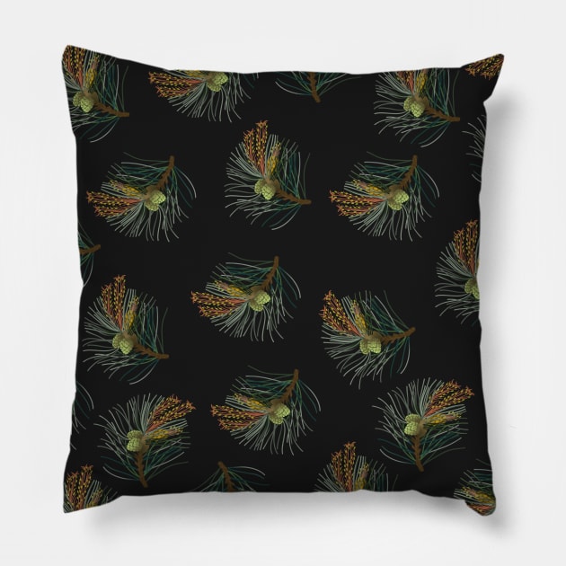 pine tree Pillow by Pacesyte