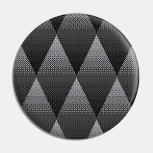 Shady Diamond Pattern Pin