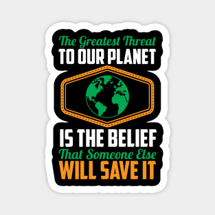 Nature Protection Climate Change Fidays For Future Demonstration Quote Magnet