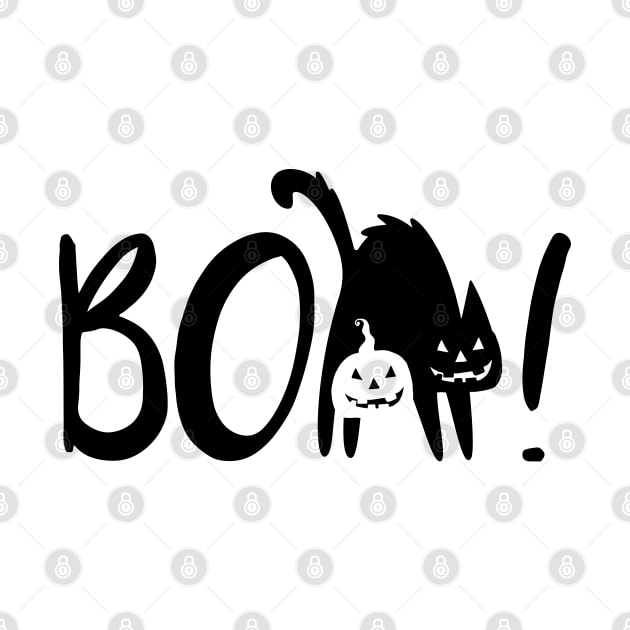 Boo cat by Peach Lily Rainbow