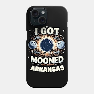 I GOT MOONED ARKANSAS TOTAL ECLIPSE 4 8 2024 Phone Case