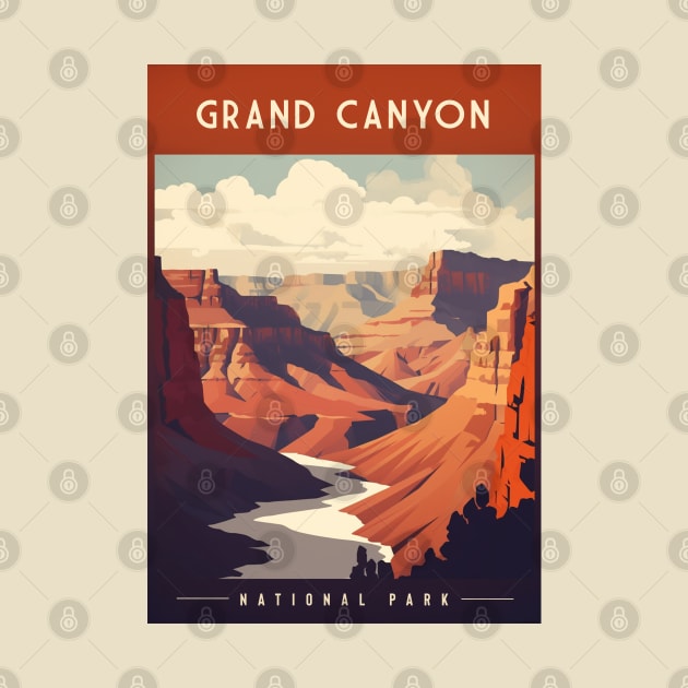 Grand Canyon by Retro Travel Design