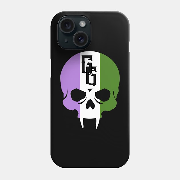 Genderqueer Pride Gehenna Phone Case by highcouncil@gehennagaming.com