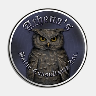 Athena's Battle Consultants Incorporated Pin