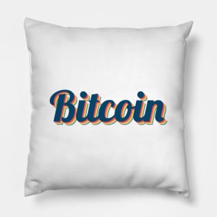 Bitcoin Retro Pillow