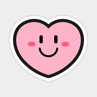 Heart Smiley Magnet