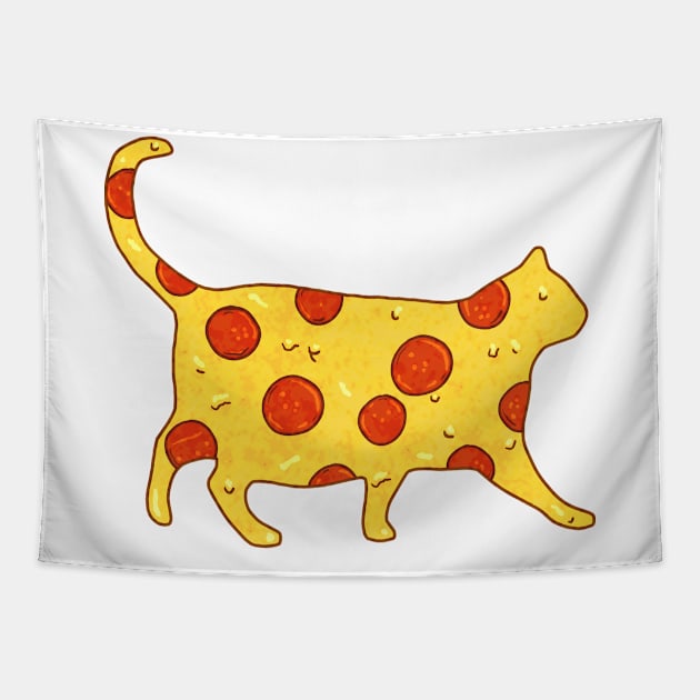 Pepperoni Chonk Tapestry by CCDesign