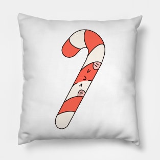 Cute Christmas candy cane Pillow